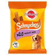 Przysmaki dla psów - Pedigree PEDIGREE Schmackos 144g przysmak dla psów z wołowiną z kurczakiem z jagnięciną z kaczką) 39997-uniw - miniaturka - grafika 1