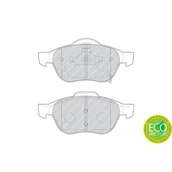 Klocki hamulcowe - FERODO komplet klocków hamulcowych FDB1447 - miniaturka - grafika 1