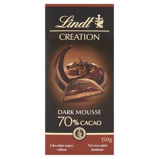Lindt EDELBITTER 70% CHOCOLATE MOUSSE 150G 40326639 - Czekolada - miniaturka - grafika 1
