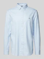 Koszule męskie - Koszula casualowa o kroju regular fit z kołnierzykiem typu button down - miniaturka - grafika 1
