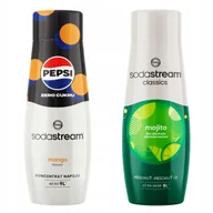 Syropy i koncentraty owocowe - Zestaw 2 koncentratów, syropów do wody. Sodastream Pepsi MAX Mango + Mojito - miniaturka - grafika 1