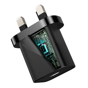 Baseus Super Si 1C szybka ładowarka USB Typ C 20W Power Delivery + kabel USB Typ C - Lightning 1m (wtyczka UK) czarny (TZCCSUP-K01) hurtel-71980-0 - Ładowarki do telefonów - miniaturka - grafika 20