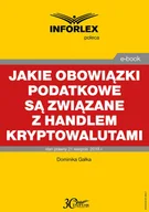 E-booki - prawo - Jakie obowiązki podatkowe są związane z handlem kryptowalutami - miniaturka - grafika 1