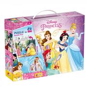 Puzzle - Lisciani Puzzle w walizeczce 60 Princess - miniaturka - grafika 1