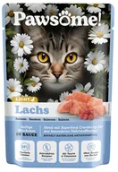 Mokra karma dla kotów - Pawsome Adult Light Lachs - łosoś saszetka 85g - miniaturka - grafika 1