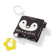 Zabawki sensoryczne - BabyOno Książeczka Sensoryczna BLACK & WHITE 542 - miniaturka - grafika 1