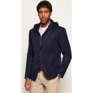 Joop! Marynarka 2w1 Huntsville-J2 | Slim Fit | z dodatkiem wełny - Marynarki męskie Joop! Marynarka 2w1 Huntsville-J2 | Slim Fit | z dodatkiem wełny - Marynarki męskie - miniaturka - grafika 1