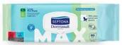 Chusteczki nawilżane - Septona Max Nawilżane chusteczki w dużym rozmiarze Dermasoft 60 szt. - miniaturka - grafika 1