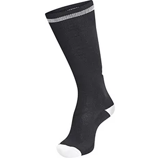 Hummel Elite Indoor Sock High skarpety uniseks czarny czarno-biały 27W x 30L 204044-2114 - Skarpetki męskie - miniaturka - grafika 1