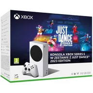 Konsole Xbox - Microsoft Xbox Series S 512GB Biały + Just Dance 2023 - miniaturka - grafika 1