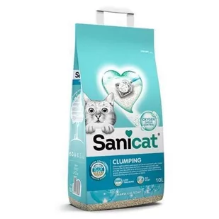 SANICAT Clumping 16 l żwirek bentonitowy mydło marsylskie - Żwirek dla kotów - miniaturka - grafika 1