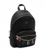 Plecaki - Plecak damski pikowany GUESS BRIDIE BACKPACK - miniaturka - grafika 1