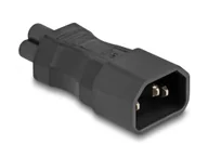 Adaptery i przejściówki - DeLOCK 80468 zmieniacz płci / kabli IEC 60320 C14 IEC 60320 C5 Czarny - miniaturka - grafika 1