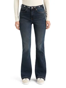 Scotch & Soda Dżinsy - Flared fit - w kolorze granatowym - Spodenki damskie - miniaturka - grafika 1