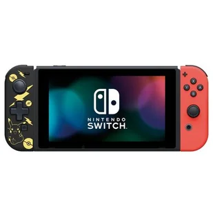 HORI Switch D-PAD kontroler Pikachu Black & Gold lewy (NSW-297U) - Kontrolery do Nintendo - miniaturka - grafika 1