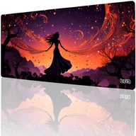 Podkładki pod mysz - PODKŁADKA POD KLAWIATURĘ Tańcząca z galaktyką 90x40 TILT Dla gracza - miniaturka - grafika 1