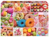 Puzzle - Educa, Puzzle, Słodycze, 500 el. - miniaturka - grafika 1