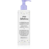 Szampony do włosów - EVO Fabuloso Toning Shampoo fioletowy szampon tonujący neutralizująca żółtawe odcienie 250 ml - miniaturka - grafika 1