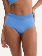 Majtki damskie - Triumph Figi klasyczne z wysokim stanem True Shape Sensation 10218231 Niebieski - miniaturka - grafika 1