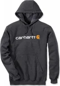 Bluzy męskie - Carhartt Bluza Carhartt Signature Logo Midweight Carbon - miniaturka - grafika 1