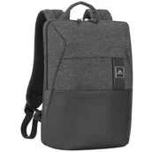Torby na laptopy - Rivacase Plecak na laptop 13,3" Lantau 8825 Czarny 8825 Black Mélange - miniaturka - grafika 1