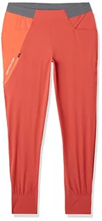 Odzież trekkingowa damska - Ortovox Damskie spodnie trekkingowe Piz Selva Light Pants czerwony Blush M - grafika 1