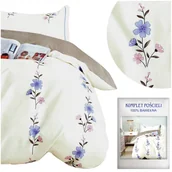 Pościel - Pościel 160 x 200 3cz Satyna Bawełniana nr A1533 - miniaturka - grafika 1