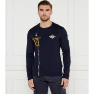 Koszulki męskie - Aeronautica Militare Longsleeve Regular Fit - miniaturka - grafika 1
