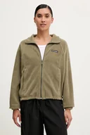 Bluzy damskie - Columbia bluza polarowa Benton Springs damska kolor zielony gładka 2136221 - miniaturka - grafika 1