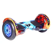 Deskorolki elektryczne - Deskorolka Elektryczna Hoverboard LED Bluetooth 10" 350W ICE FIRE - miniaturka - grafika 1