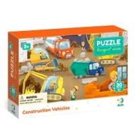 Puzzle - Dodo Puzzle profesje Maszyny budowlane 1Y41WO 1Y41WO SAM  SAM - miniaturka - grafika 1
