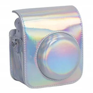 Pokrowiec LOVEINSTANT do Fujifilm Instax Mini 12 Srebrny Błysk - Torby fotograficzne i futerały - miniaturka - grafika 1
