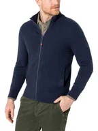 Swetry męskie - Timezone Kardigan w kolorze granatowym - miniaturka - grafika 1