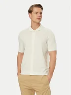 Koszule męskie - Bugatti Koszula 7100-15536E Biały Regular Fit - miniaturka - grafika 1