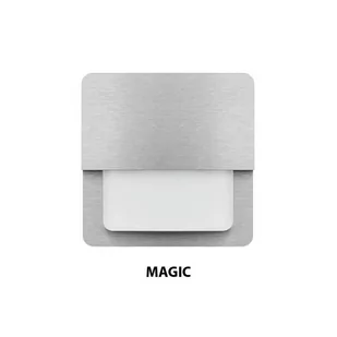 Pawbol Magic D.SL.MA.BC oczko lampa wpuszczana downlight 1x0.8W LED 3000K srebrne - Oprawy, klosze i abażury - miniaturka - grafika 1