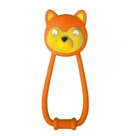 Lampki rowerowe - Kellys Lampka przednia Teddy pomarańczowa 125764 - miniaturka - grafika 1