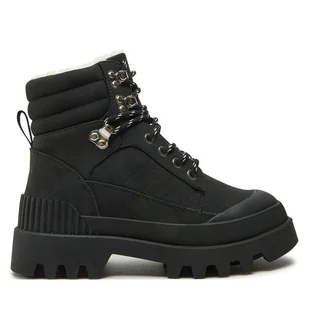 Trapery ONLY Shoes 15329861 Czarny - Botki damskie - miniaturka - grafika 1