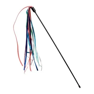 FIT+FUN Wędka z tasiemką dla kota - Zabawki dla kotów - miniaturka - grafika 1