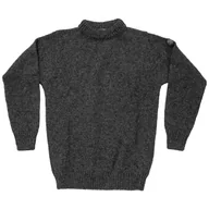 Bluzy sportowe męskie - Męska bluza Devold Nansen Wool Sweater Rozmiar: L / Kolor: ciemnoszary - miniaturka - grafika 1