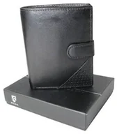 Portfele - Portfel Męski Skórzany CA H Skóra Licowa Duży Pionowy Z Zapięciem Kominek Na Bilon 5642 12 x 9,5 x 2,5 [cm] - miniaturka - grafika 1