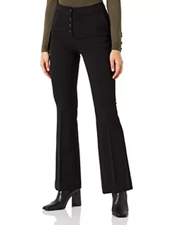 Spodnie damskie - NAF Damskie spodnie Emilia P1, czarne, 62 - grafika 1