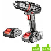 Zestawy elektronarzędzi - GRAPHITE Wiertarko-wkrętarka aku Energy+ 18V, Li-Ion, zdejmowany uchwyt 10 mm, 2 aku 2Ah, ład, walizka TOP-58G022-SET2 - miniaturka - grafika 1