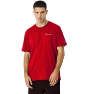 Koszulki męskie - Koszulka męska Champion SS Tee czerwona 220264 RS069 XL - miniaturka - grafika 1