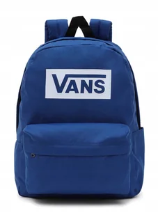 Plecak Szkolny Vans Old Skool Boxed Granatowy Napis Logo Vn0A7Sch7Wm1 - Plecaki szkolne i tornistry - miniaturka - grafika 1