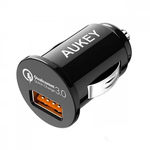 AUKEY AUKEY CC-T13 ultraszybka ładowarka samochodowa MINI 1xUSB Quick Charge 3.0 3A 18W CC-T13 - Akcesoria do nawigacji - miniaturka - grafika 2