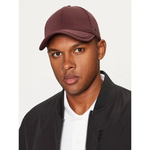 Czapka z daszkiem Calvin Klein K50K512613 Brązowy - Czapki męskie - miniaturka - grafika 1