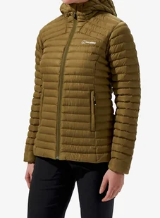 Kurtka ocieplana damska Berghaus Nula Micro Jacket - oak moss - Kurtki damskie - miniaturka - grafika 1