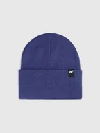 Czapki męskie - 4F Czapka zimowa uniseks - granatowa Uniwersalny - miniaturka - grafika 1
