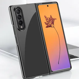 Plating Case etui Samsung Galaxy Z Fold 4 pokrowiec z metaliczną ramką niebieskie - Etui i futerały do telefonów - miniaturka - grafika 9
