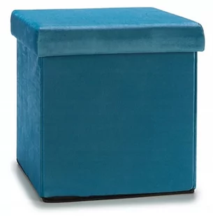 Pufa Velvet Pojemnik Schowek Kufer Składana 30L Ar - Pufy i podnóżki - miniaturka - grafika 1